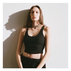 Kindred Black racerback tank XS